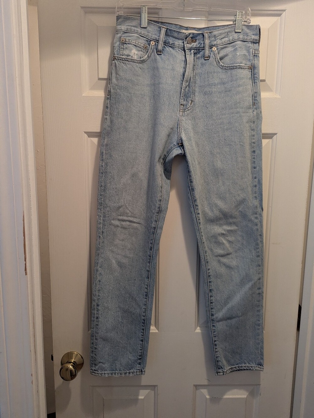 Madewell "The Perfect Vintage" Jeans Womens 27 Blue Wash High Rise Denim *EUC